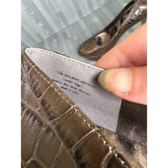 Sam Edelman Platform Heels Crocodile 7.5 - Picture 12 of 12